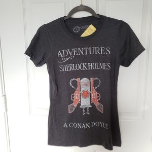Out of Print Sherlock Holmes Graphic Tee